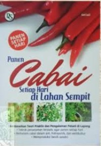 Image of Panen cabai setiap hari di lahan sempit
