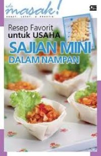 Image of Resep Favorit untuk usaha Sajian  Mini Dalam  Nampan